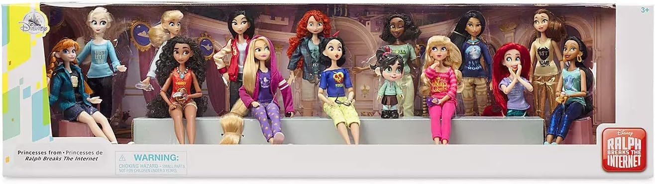 Vanellope and princesses doll set Clearance