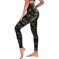 High Waisted Leggings for Women - No See Through Tummy Control Cycling Workout Yoga Pants with Pockets Reg & Plus
