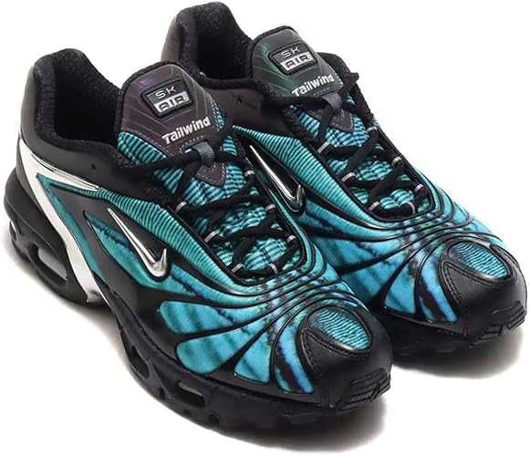 Amazon ナイキ スケプタ エア マックス テイルウィンド 5 Air Max Tailwind V Skepta ブラック クロム Cq8714 001 日本国内正規品 Nike ナイキ スニーカー