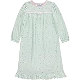 Dreamwave Girls Granny Gown Nightgown, Toddler to Big Kid, Soft, Comfortable, Adorable Pajamas For Girls