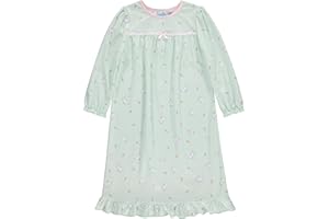 Dreamwave Girls Granny Gown Nightgown, Toddler to Big Kid, Soft, Comfortable, Adorable Pajamas For Girls