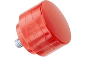 Lixie 2" Dia. Red Tough Hardness Replacement Urethane Face (P/N: 200T)