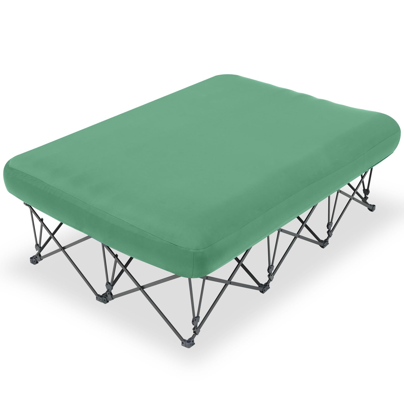 Photo 1 of (twin xl size*? )KAMPKEEPER Camping Cot,Camping Cots for Adults,Folding Camping Cot with Inflatable Air Mattress and Carry Bag,for Outdoor Travel Camp Beach Vacation (not Included The Airpump)