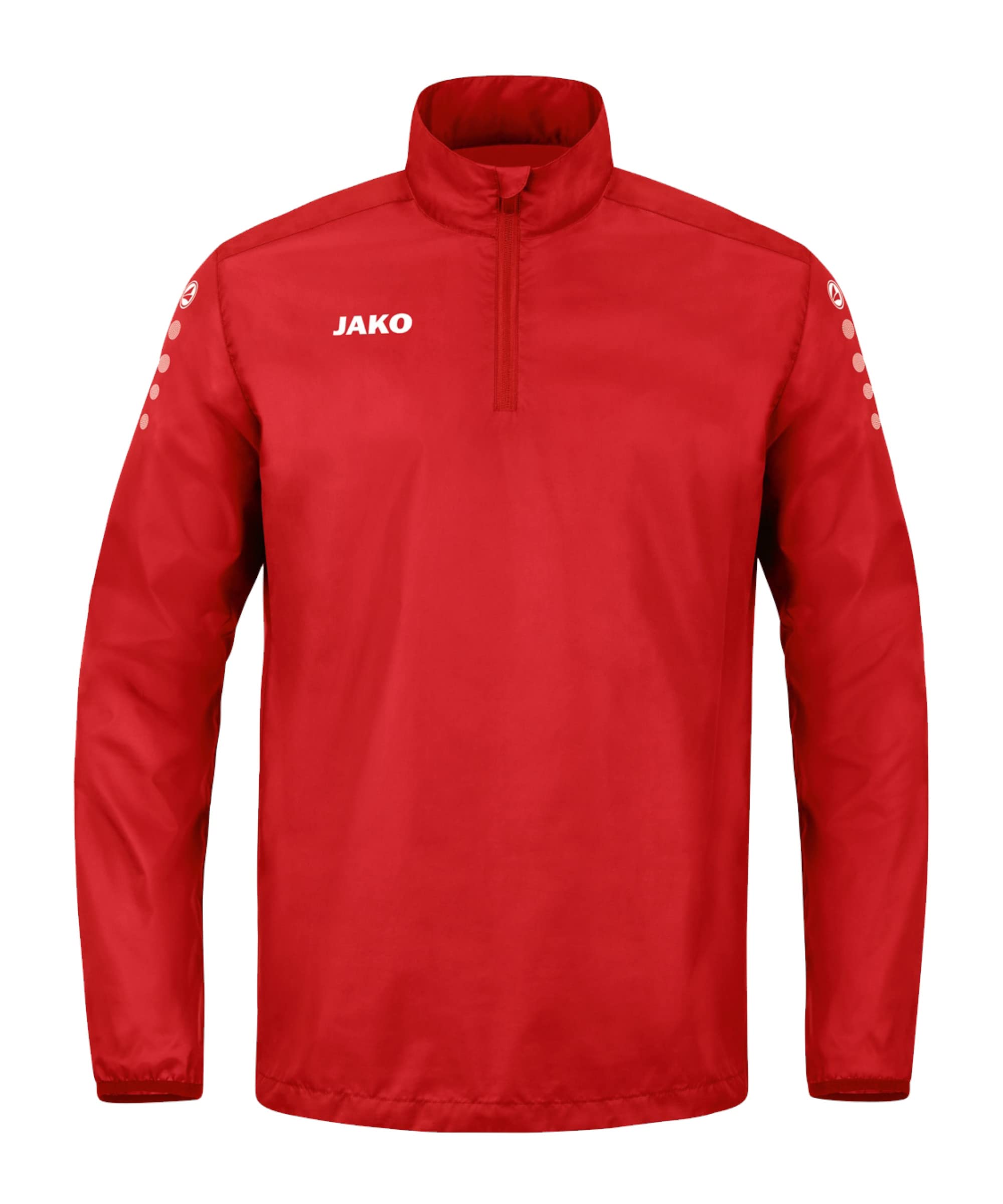 JAKO Rainzip Team All-Weather Rain Top Red