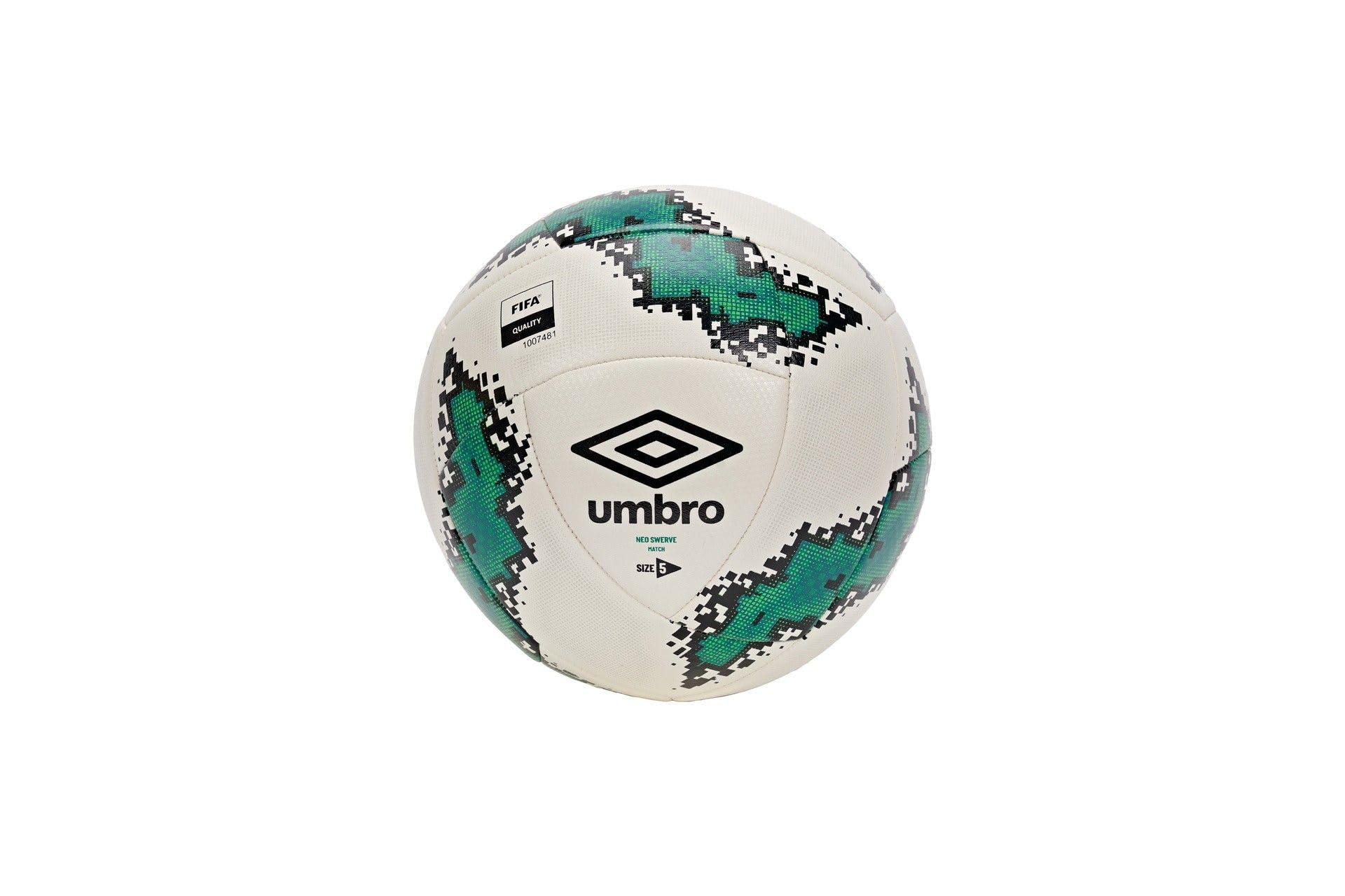 Umbro Neo Swerve Football (4) (White/Green/Black)