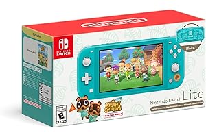 Nintendo Switch™ Lite (Timmy & Tommy’s Aloha Edition) Animal Crossing™: New Horizons Bundle (Full Game Download Included)
