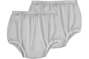 Adult Leakproof Underwear for Incontinence, Washable Low Noise Reusable Adult Diaper Cover, Grey Ultra Thin Fabric Plastic Pa