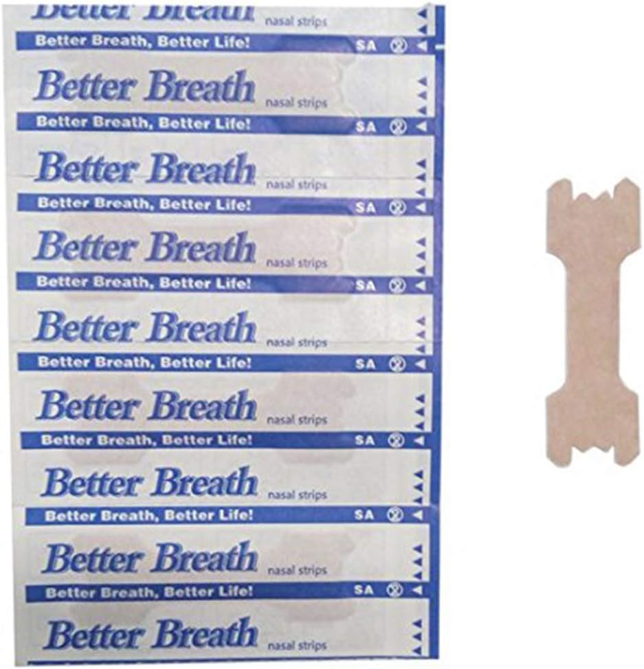 50-300 Count Nasal Strips Better Breath Anti Snoring (66mm*19mm) (300): Health & Personal Care