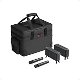 NEBULA X1 Accessory Pack for Projector, With Wireless Satellite Speakers, Wireless Microphones, Carry Case, All-in-One Entertainment Kit, Compatible with NEBULA X1, For Party, Karaoke, Portable Cinema