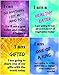 Daily Positive Affirmation Cards for Kids, Mindfulness Activities, Confidence Building, Growth Mindset, Positive Attitude, 54 Glossy cards in hard storage box, Loved by teachers, parents, & therapists