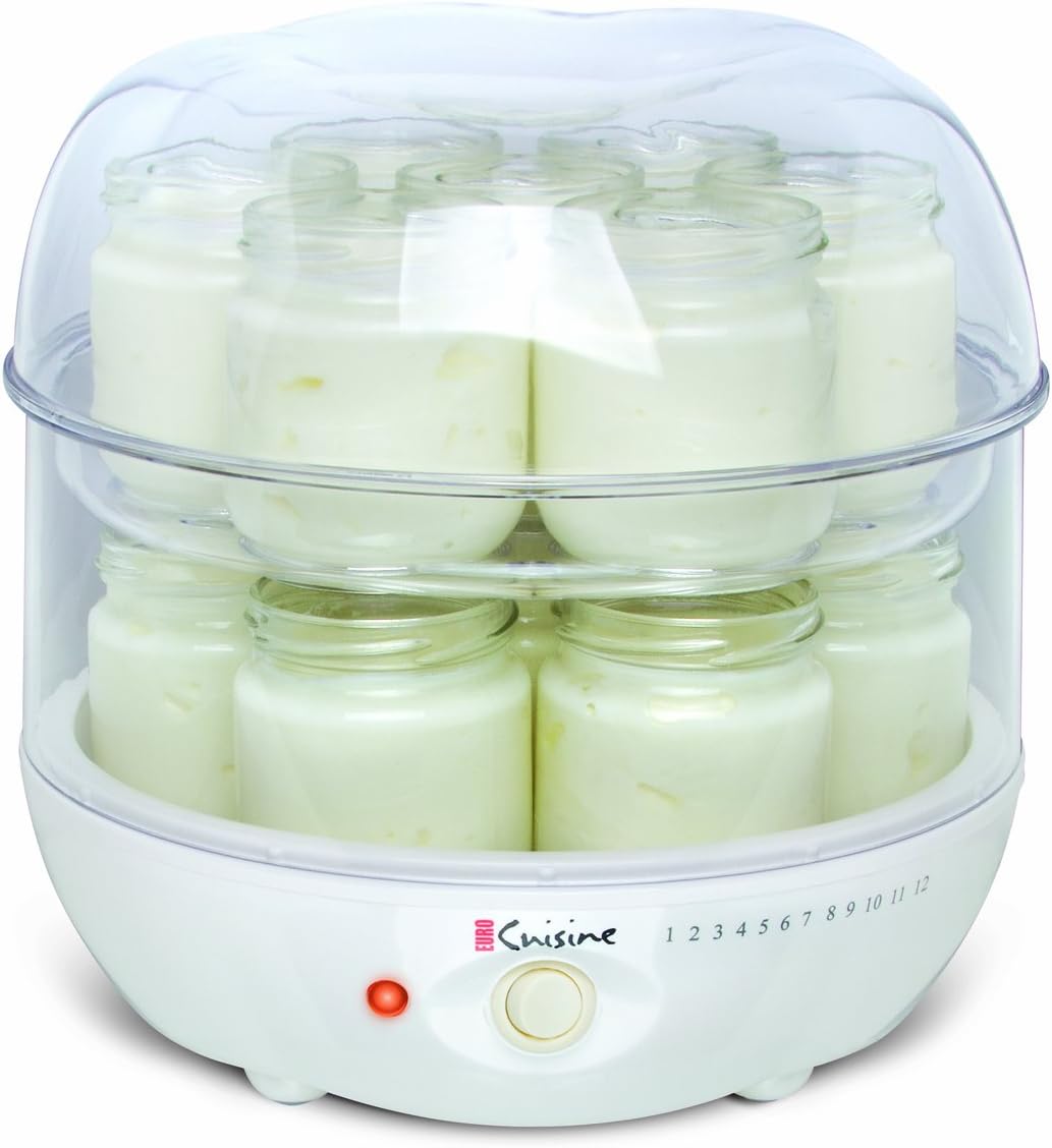 Euro Cuisine GY4 Yogurt Maker Accessory, Clear: Kitchen & Dining