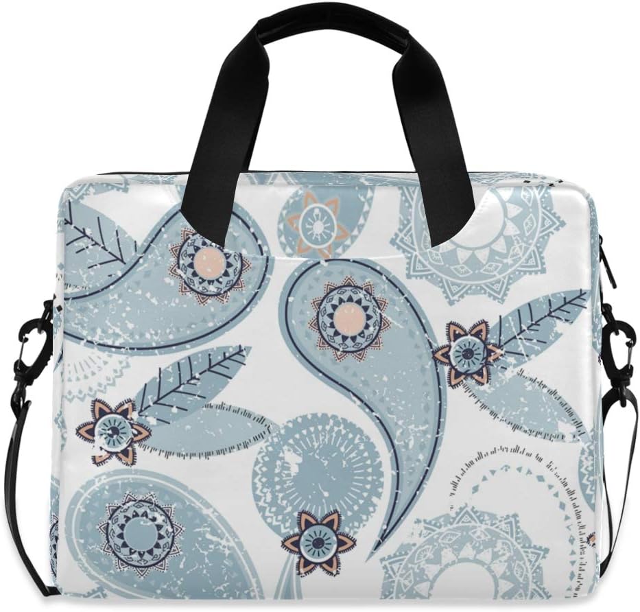 paisley print luggage
