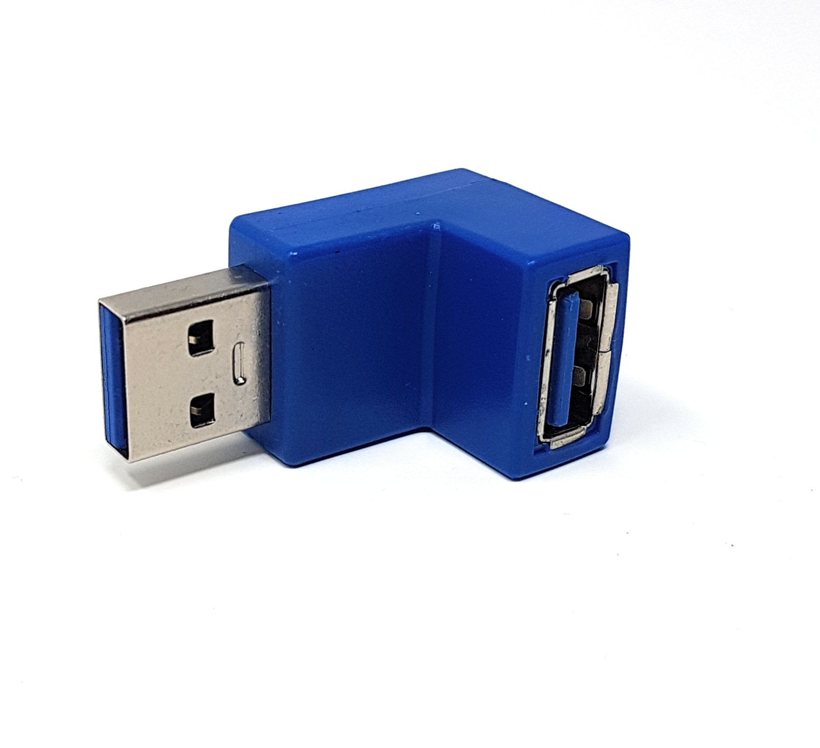 MainCore 3.0 Right Angle USB to USB Adapter Converter Extender Coupler/Female to Male/SuperSpeed.