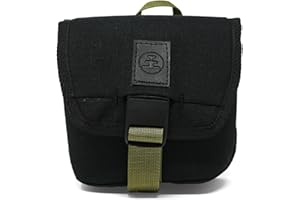 Nocs Provisions 25mm Binocular Pouch for Nocs 25mm Binoculars, Shoulder or Pack Mount Accessory - Charcoal Black