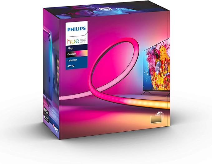 Play Gradient Lightstrip Tv 55 Zoll PHILIPS Hue Play Gradient 55 Zoll Lightstrip 16 Mio. Farben: Amazon.de