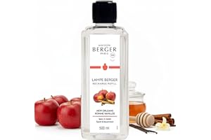 MAISON BERGER - New Orleans - Lampe Berger Fragrance Refill for Home Fragrance Oil Diffuser - 16.9 Fluid Ounces - 500 milliliters