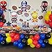 32pcs Spider Girl Latex Balloons，Female Spidey Theme Party Supplies, Female Spider girl Birthday Party Decoration for Girls