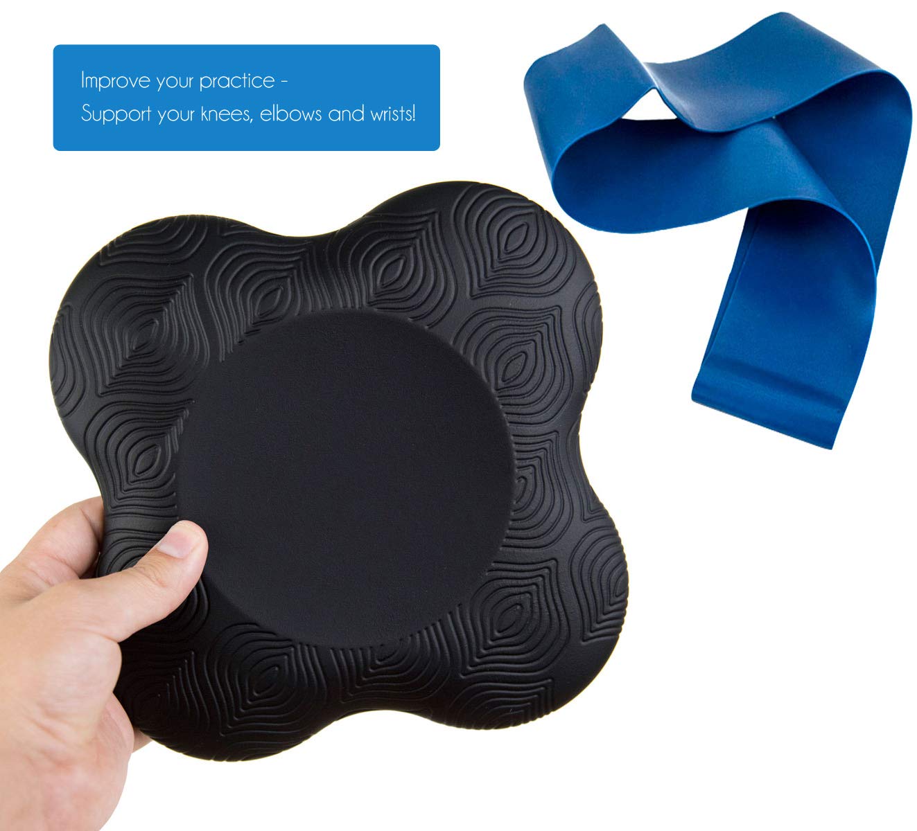 Limber Stretch Yoga Knee Pad, Knee Exercise Pad Elbow and Knee