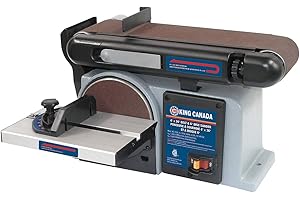 King Canada 4-Inch x 36-Inch Belt & 6-Inch Disc Sander (KC-705L-6)