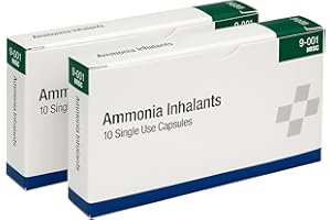 Ammonia Inhalants – 20 Count of Crushable Ampoules