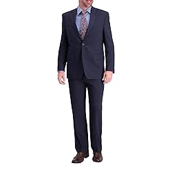 J.M. Haggar Men's Suit Jacket Pant, Dark Navy, 44