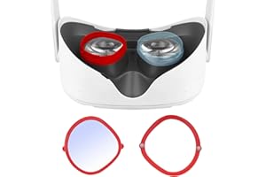 Esimen Blue Light Filter Myopia Lenses Compatible for Oculus Quest 2 -Enhanced Clear Eyes and Comfort in VR Gaming- Replaceab
