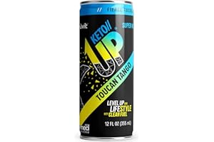 PRÜVIT The Toucan Tango Keto//Up® Drink – Ready-to-Drink Ketones for Focus for Men and Women - 12 Pack