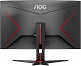 AOC Gaming C27G2E 27" FHD Curved Monitor 165Hz 1ms VA Low Input Lag view 3
