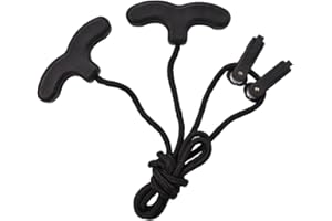 SHENG-RUI Crossbow Cocking Device Double Handle Crossbows Rope Cocker Aid Cocking String Tool