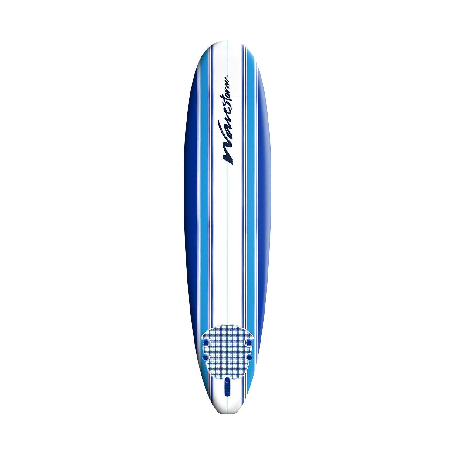 Wavestorm 8' Surfboard Blue/White Pinline eBay