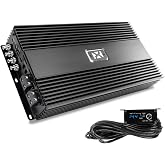 NVX XCA3K 3000W RMS Monoblock Class-D Amplifier, Korean-Made, 1-Ohm Stable, Strapable &amp; Linkable, w/LED Remote Bass Knob, Tiffany RCA Inputs, Competition-Grade Power &amp; Performance