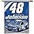 Jimmie Johnson #48 2015 NASCAR 27" x 37" Vertical Flag, #42699015