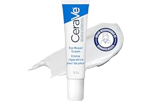 CeraVe EYE CREAM with Hyaluronic Acid for Under Eye Dark circles & Puffiness, Ophthalmologist Tested for Sensitive Eye Area, 