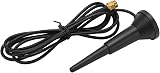 LiebeWH 2pcs 2G 3G Digital Antenna SMA Omnidirectional Magnet Base 5DBI 3m view 7
