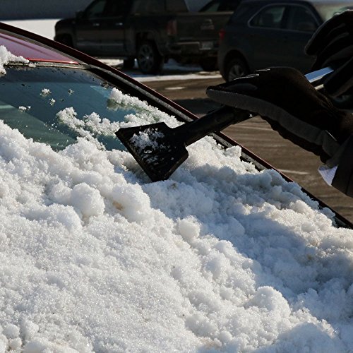 CASL Brands 3-in-1 Emergency Snow Shovel Removal Kit for Car and Truck, Portable Compact Design, Includes Carrying Bag, Scraper, and Brush