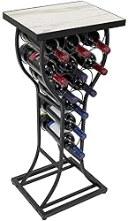 Sorbus Wine Rack Console for Home Bar - Mini Wine
