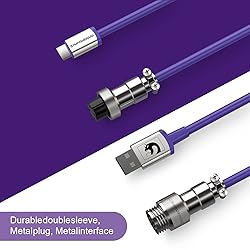 ZIYOU LANG Custom Coiled USB C to A Cable and