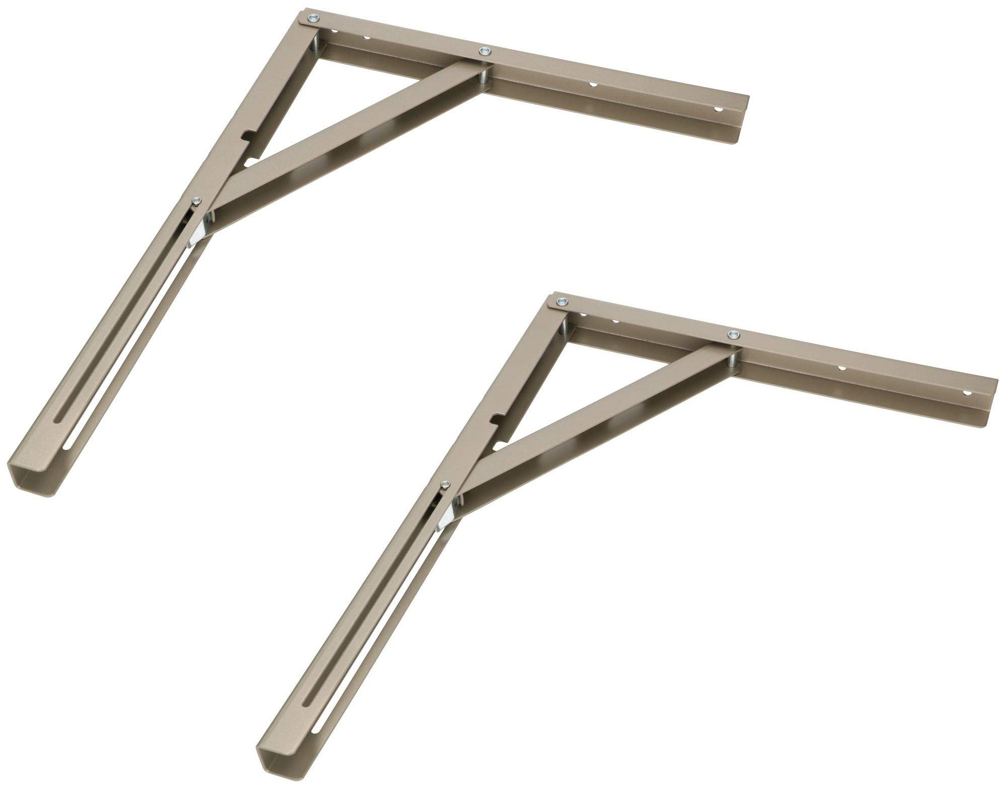 KOTARBAU 2 Pcs Folding Console 200/300/400 All Colours Holder Steel Bracket Wall Brackets Brackets Bracket Bracket Bracket Shelf Bracket Heavy Duty