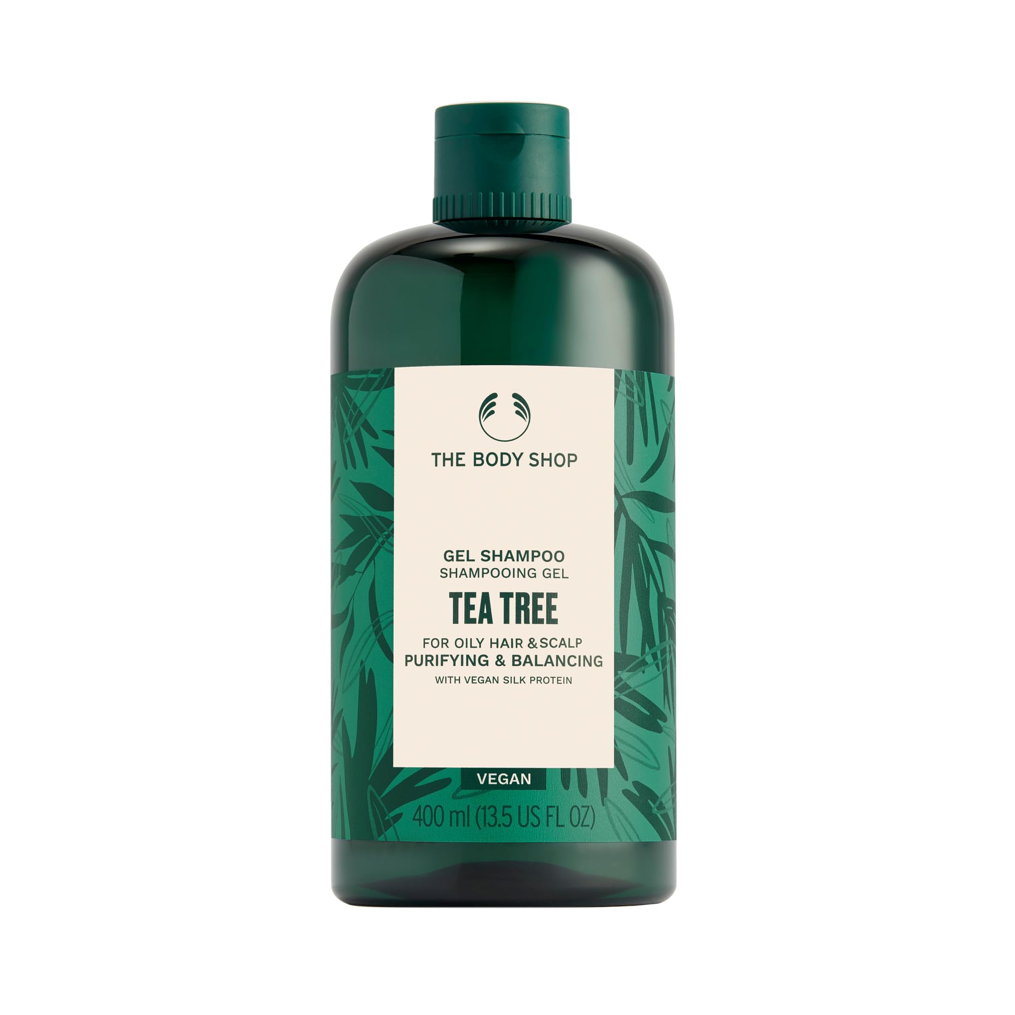 THE BODY SHOP Tea Tree Purifying & Balancing Gel Shampoo For Oily Hair & Scalp 400 ml