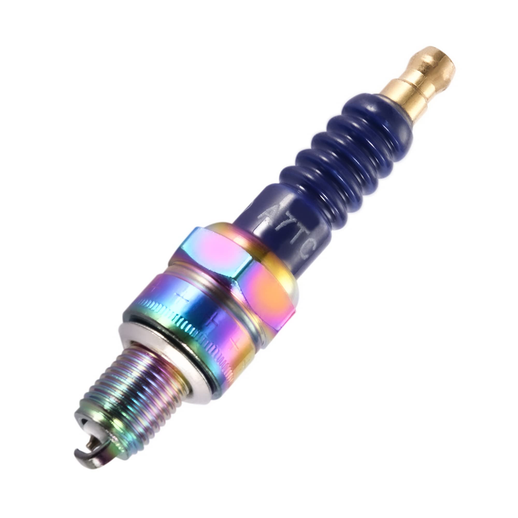 GOOFIT High Performance Motorcycle Spark Plug 50cc 70cc 90cc 110cc ATV 150 Ignition Plug Moped A7TC Go Kart Scooter