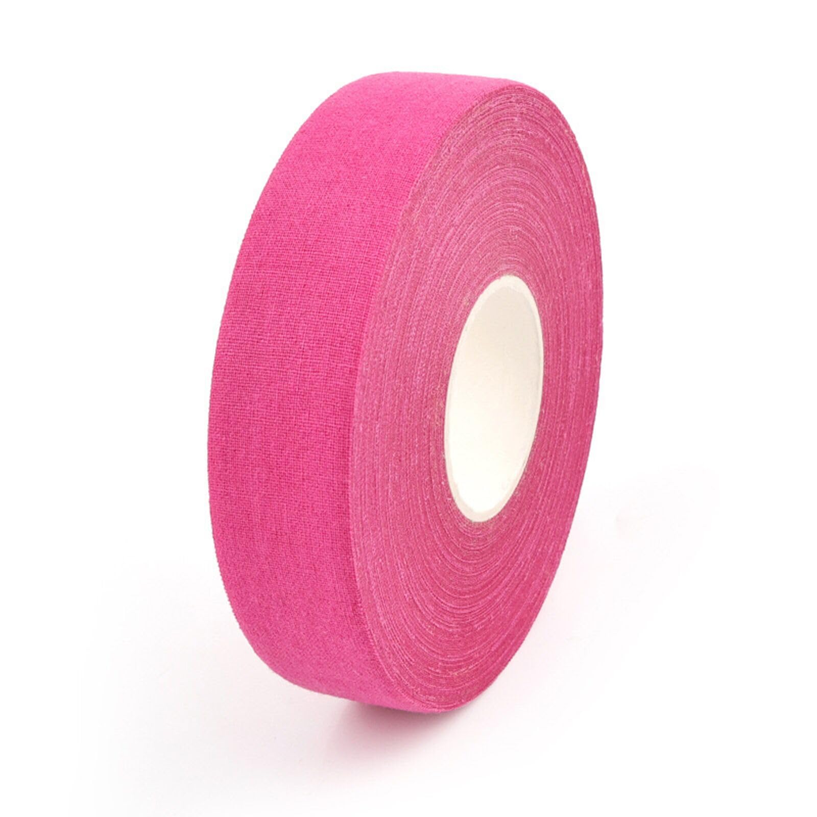 Aoktorkit Red Hockey Tape, 25MM*25M, Anti-Slip Grip, Sports Stretch Bandage, for Ice Hockey, Golf, Badminton