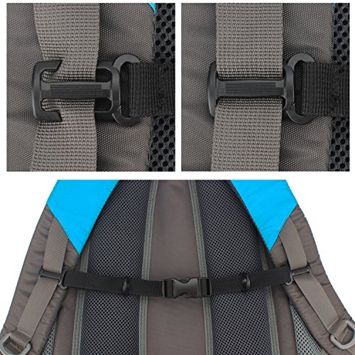 Wisdompro Backpack Chest Strap, 3/4 inch Backpack Sternum Strap Chest