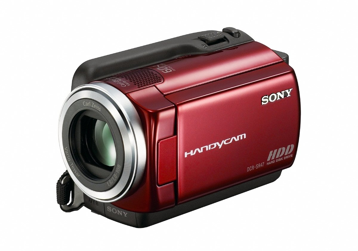 Amazon.com : Sony DCR-SR47 Hard Disk Drive Handycam Camcorder (Red)  (Discontinued by Manufacturer) : Professional Camcorder : Camera & Photo