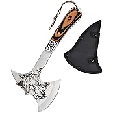 Vbvbip Multi-Functional Outdoor Axe - Garden Hatchet for Camping, Survival, and Tree Cutting - Portable Durable Design for Ou