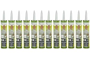 KRUZZO Replacement for Dicor 501LSW 12 PACK, Self-Leveling Lap Sealant White 10.3oz Tube RV Roof Repair