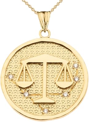 Libra Pendant Necklace Gold Shop, 53 
