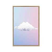 SIGNWIN Framed Canvas Wall Art Sky Canvas Prints Home Artwork Decoration for Living Room,Bedroom - 16
