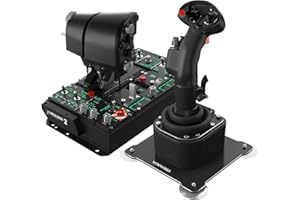 WINWING Orion2 HOTAS StrikeAce EX:Enhanced High-Precision Metal Throttle Grip with Expanded Controls, Advanced Throttle Base, and Finger Lift - Innovative Design and Powerful Processing