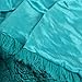 CaliTime Blanket Super Soft Warm Plush Fuzzy Faux Fur Bed Throw for Couch Sofa Bedding Living Room 60 X 80 Inches Teal