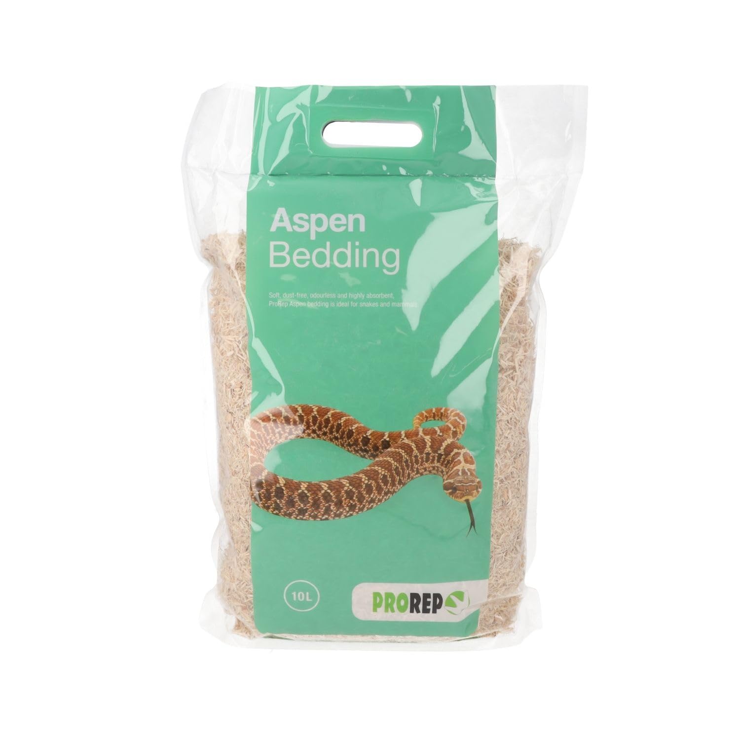 ProRep Aspen Bedding 10L | Reptile Substrate | Snake Bedding | 10L Bag